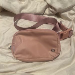 Lululemon belt bag in pink!